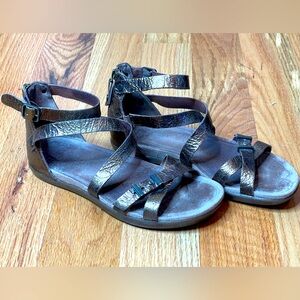 UGG Gladiator sandals in bronze